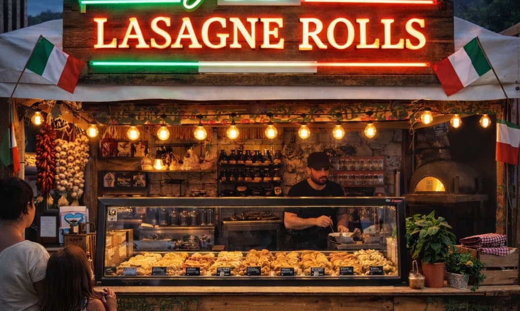 Gino's Lasagne Rolls
