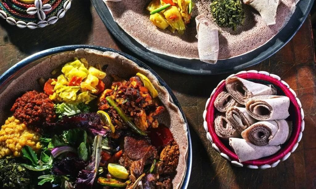 Liyu Ethiopian Restaurant in Zürich – Foto 2