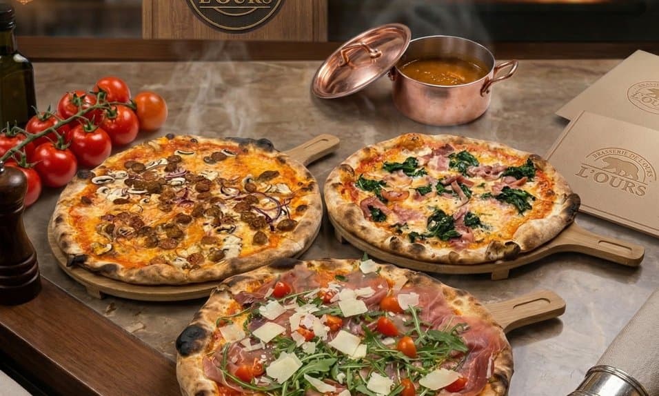 Brasserie-Pizzeria Ours – Foto 2