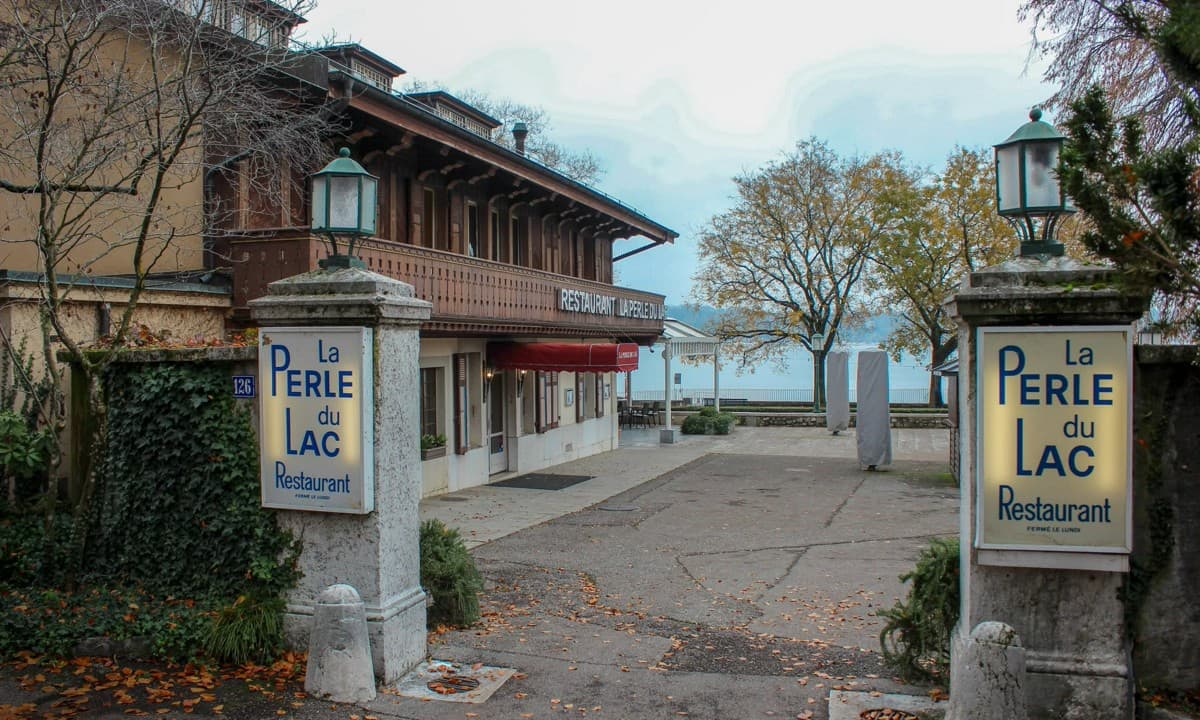 Perle du Lac – Restaurant in Genève