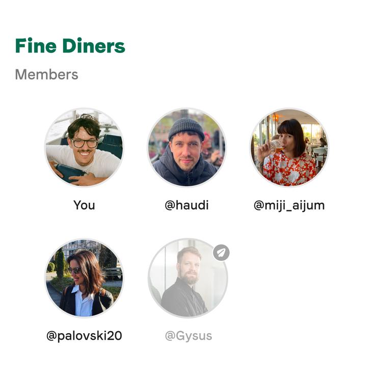 The social restaurant app