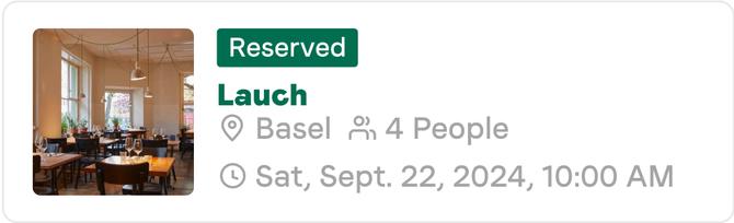 Top restaurants in Zurich