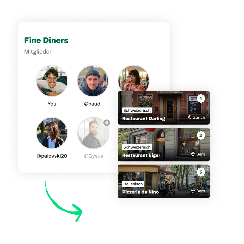 Die Social Restaurant App
